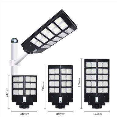Helderste straatverlichting op zonne-energie